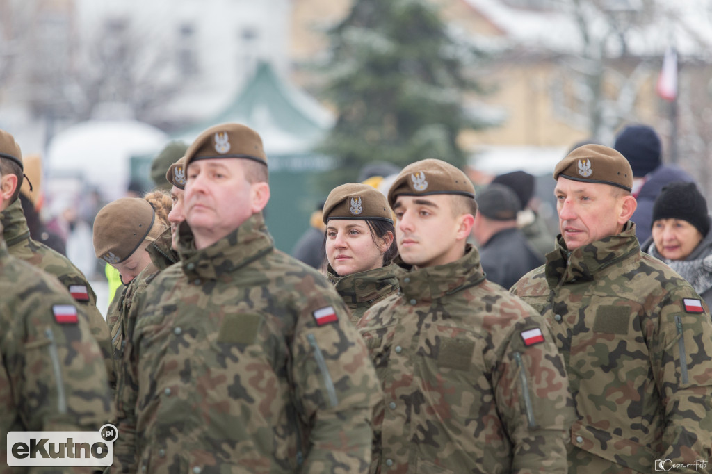 Przysięga łódzkich terytorialsów