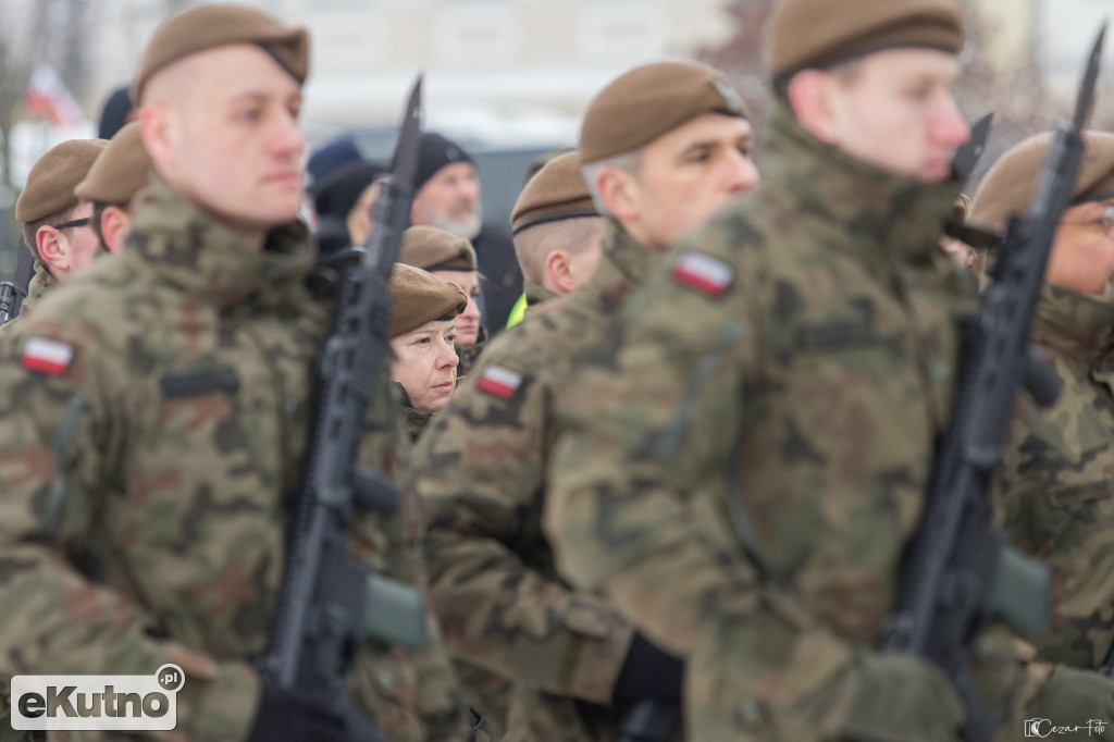 Przysięga łódzkich terytorialsów