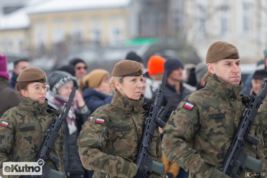 Przysięga łódzkich terytorialsów