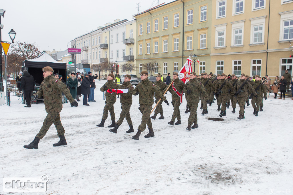 Przysięga łódzkich terytorialsów