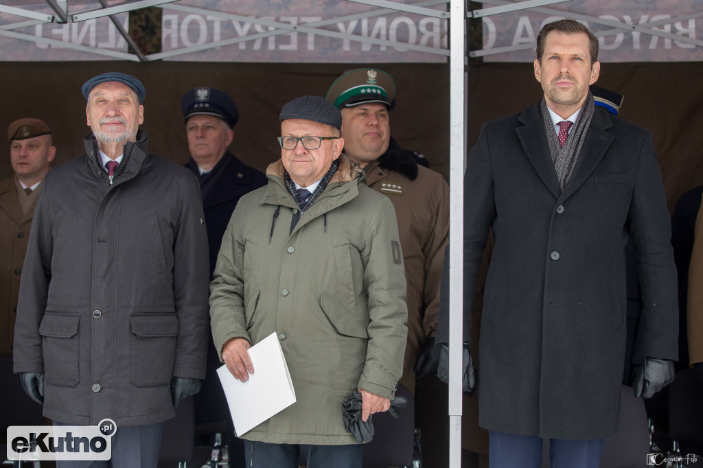 Przysięga łódzkich terytorialsów