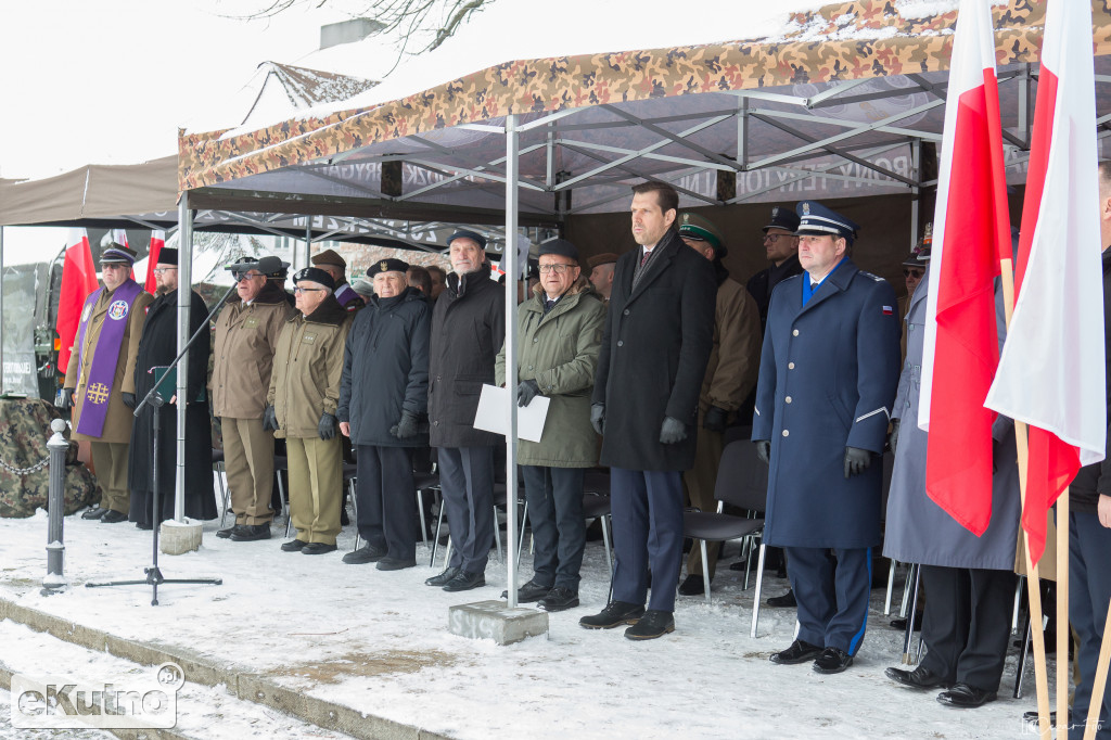 Przysięga łódzkich terytorialsów