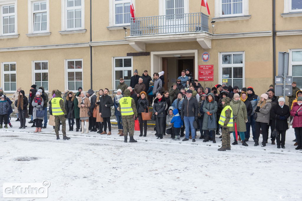 Przysięga łódzkich terytorialsów
