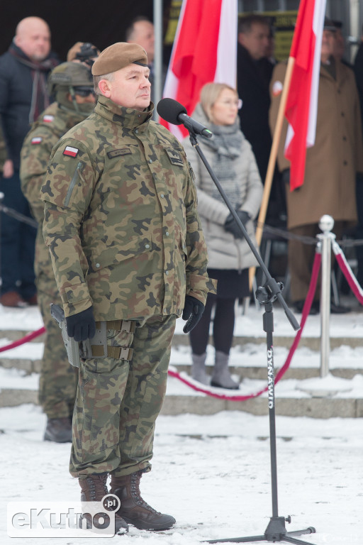 Przysięga łódzkich terytorialsów