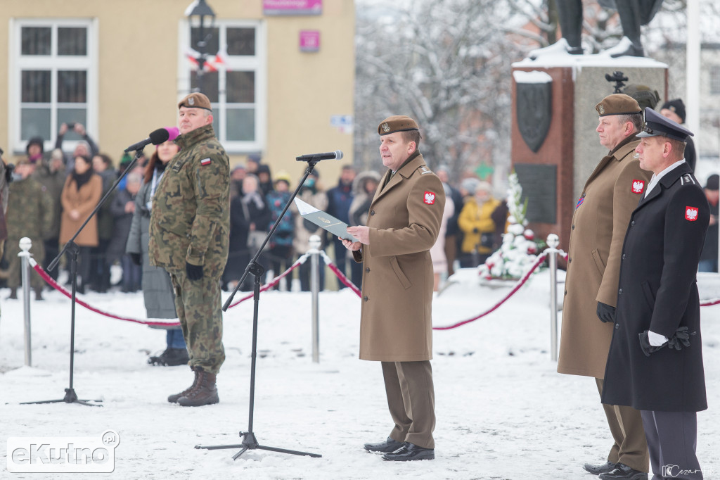 Przysięga łódzkich terytorialsów