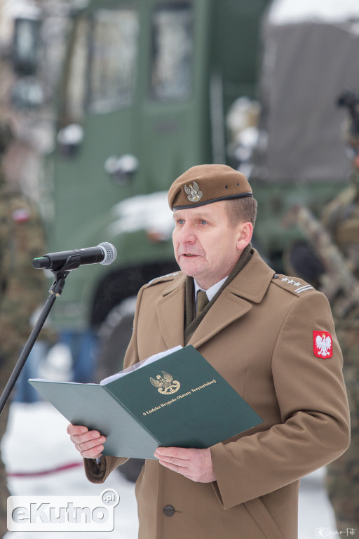 Przysięga łódzkich terytorialsów