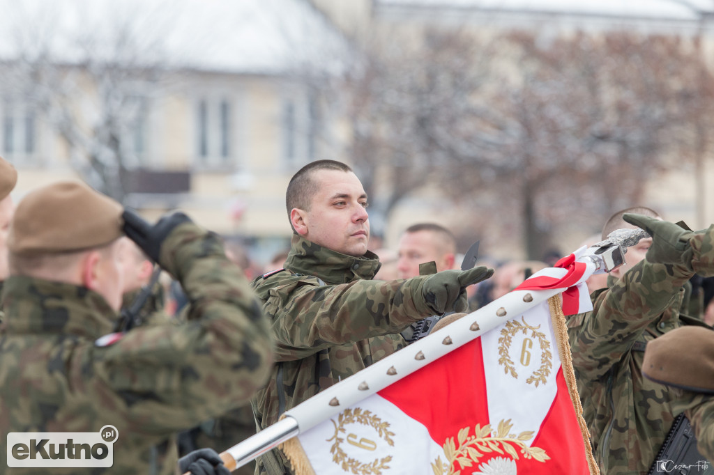 Przysięga łódzkich terytorialsów