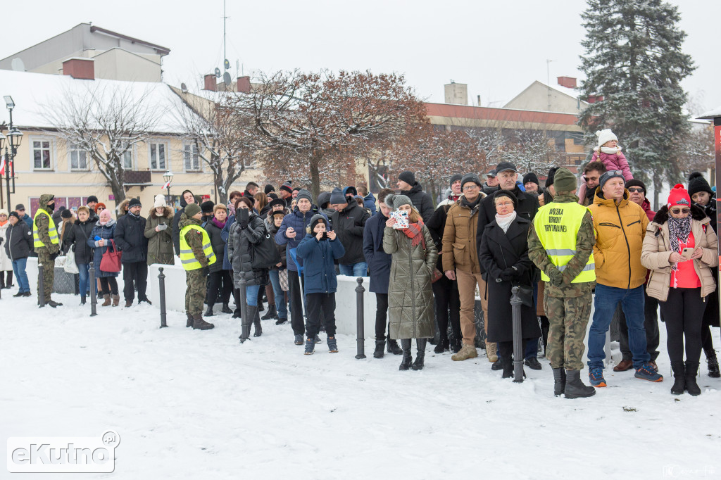 Przysięga łódzkich terytorialsów