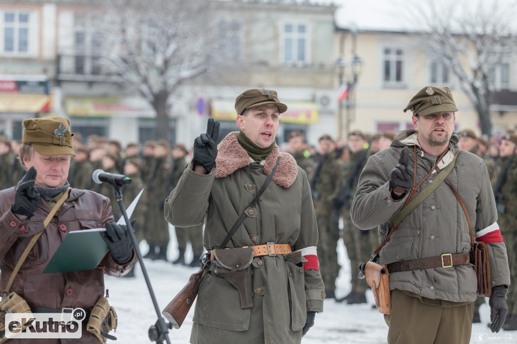 Przysięga łódzkich terytorialsów