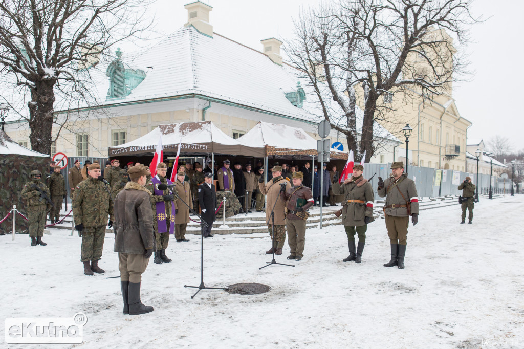 Przysięga łódzkich terytorialsów