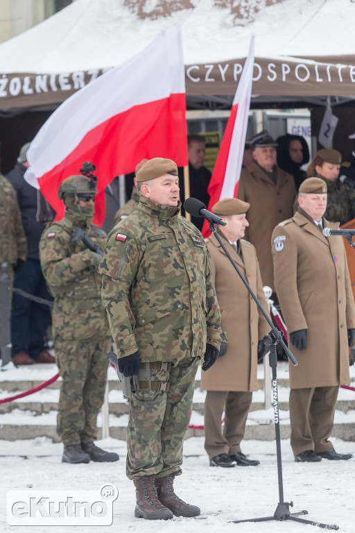 Przysięga łódzkich terytorialsów