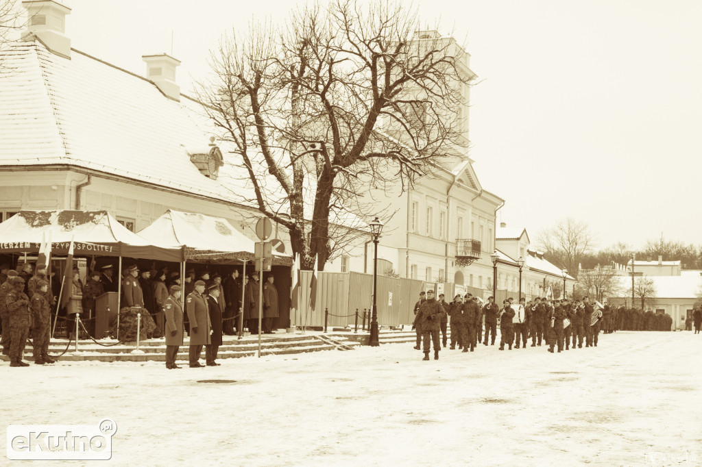 Przysięga łódzkich terytorialsów
