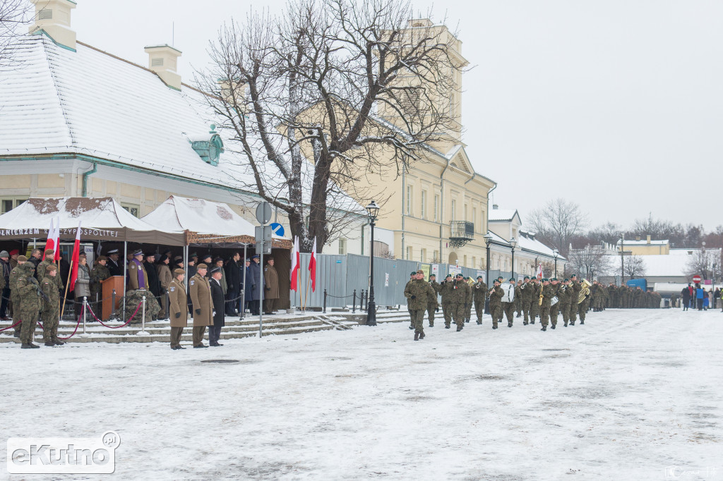 Przysięga łódzkich terytorialsów