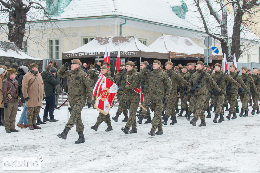 Przysięga łódzkich terytorialsów