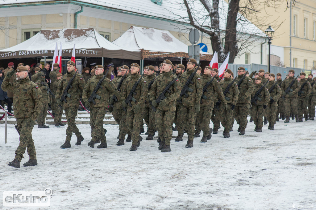 Przysięga łódzkich terytorialsów