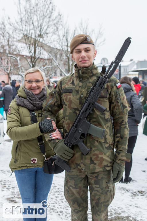 Przysięga łódzkich terytorialsów