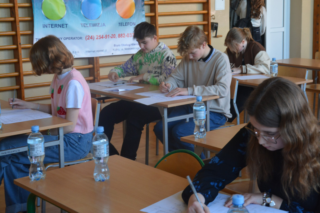 Matematyczne zmagania w Kasprowiczu