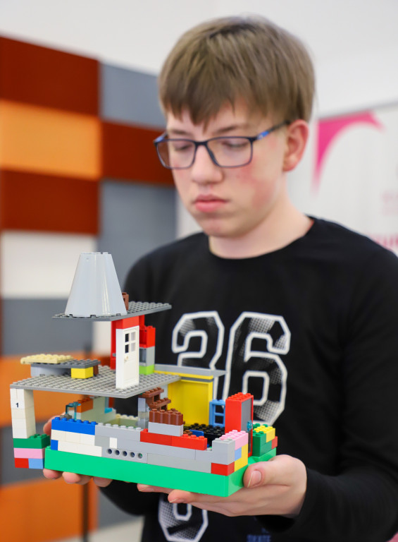 Centrum z klocków LEGO