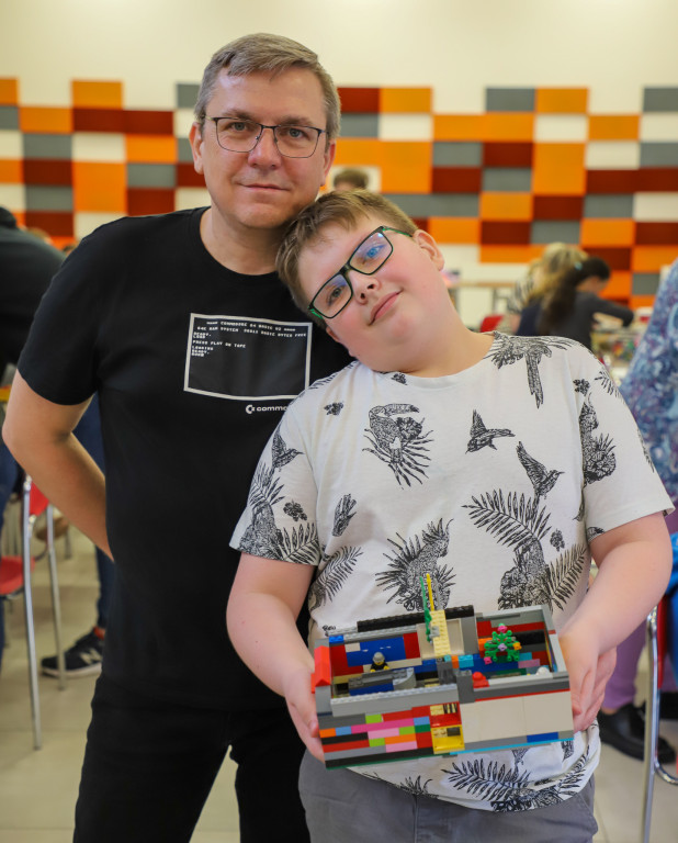 Centrum z klocków LEGO