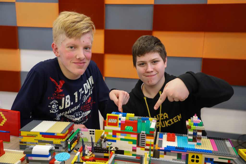 Centrum z klocków LEGO