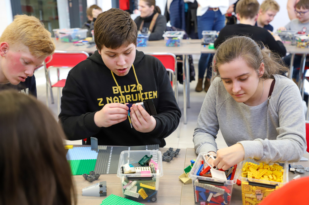 Centrum z klocków LEGO