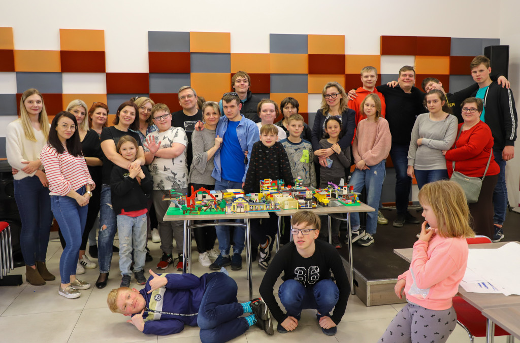 Centrum z klocków LEGO