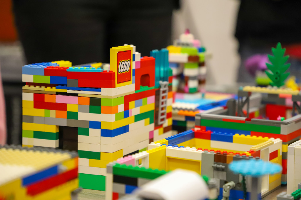 Centrum z klocków LEGO