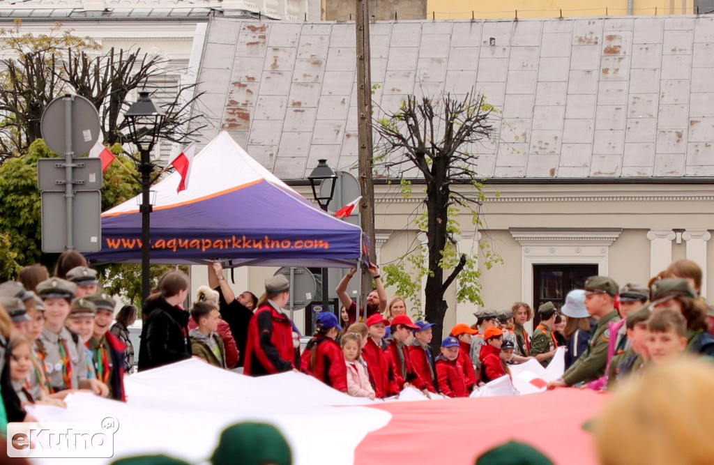 Kutnianie uczcili Dzień Flagi