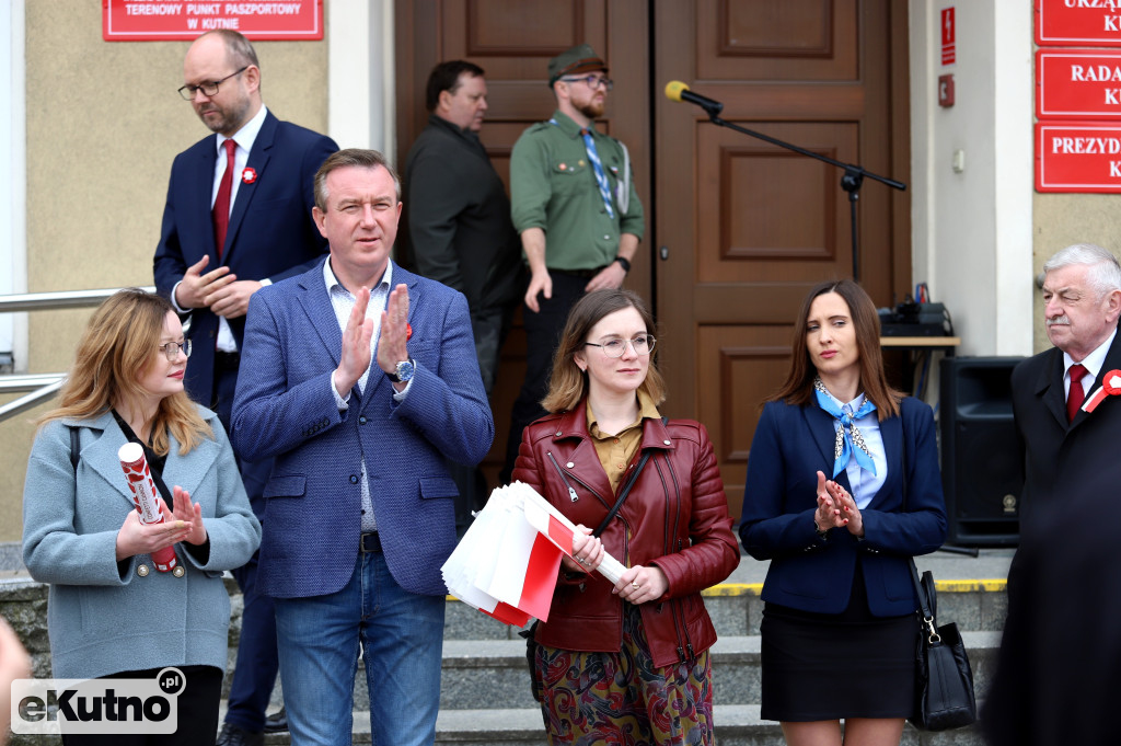 Kutnianie uczcili Dzień Flagi