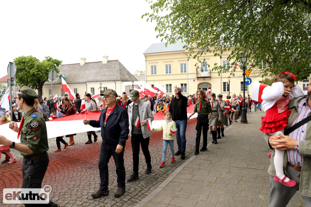 Kutnianie uczcili Dzień Flagi