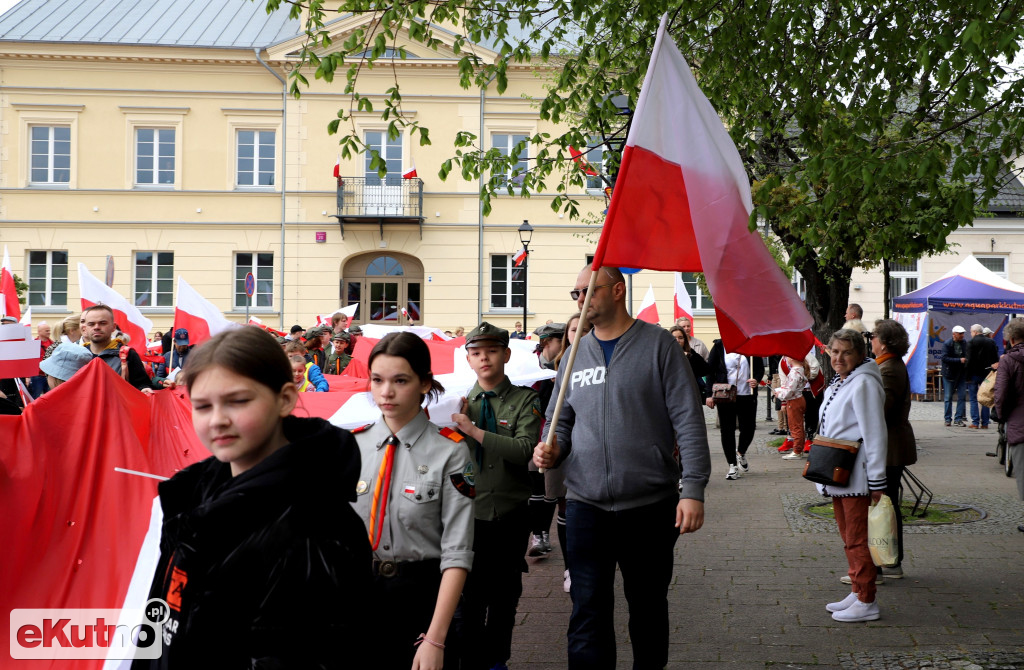 Kutnianie uczcili Dzień Flagi