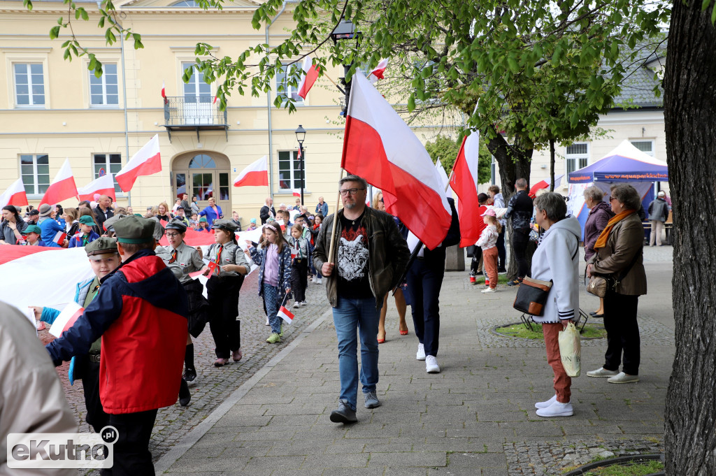 Kutnianie uczcili Dzień Flagi