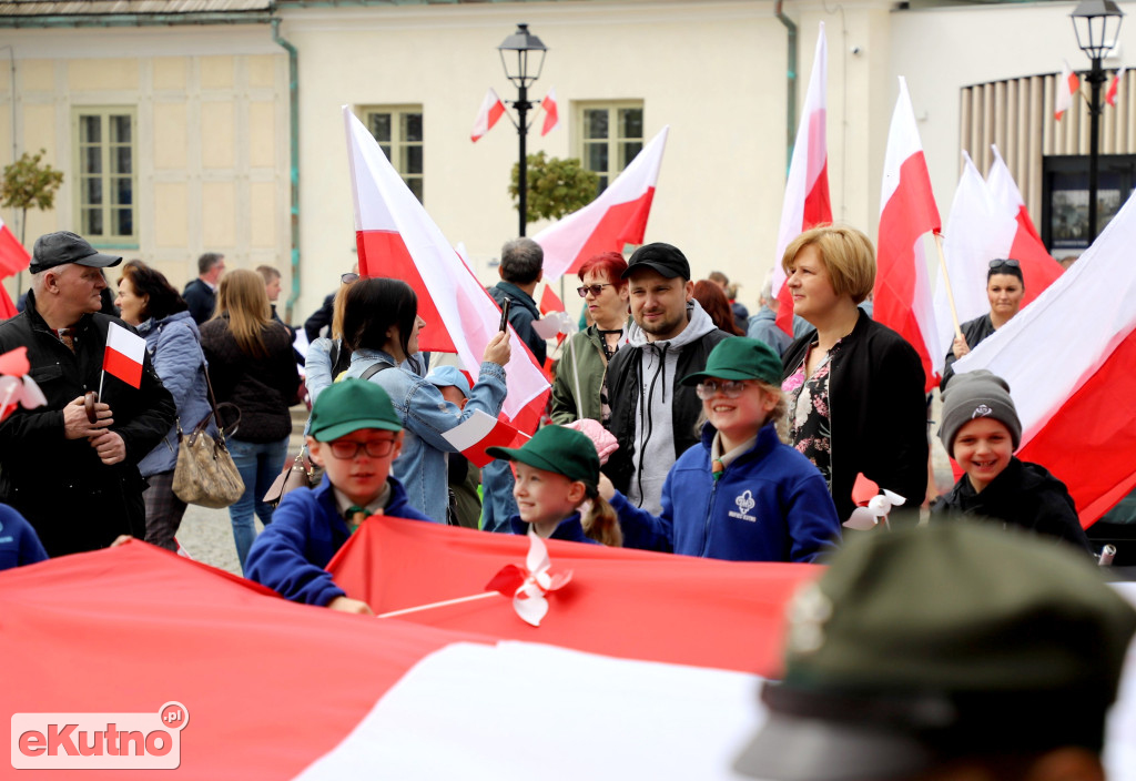 Kutnianie uczcili Dzień Flagi