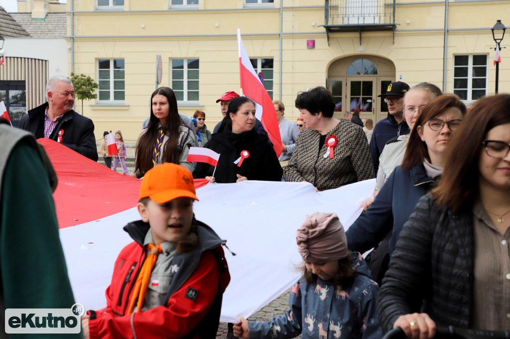 Kutnianie uczcili Dzień Flagi