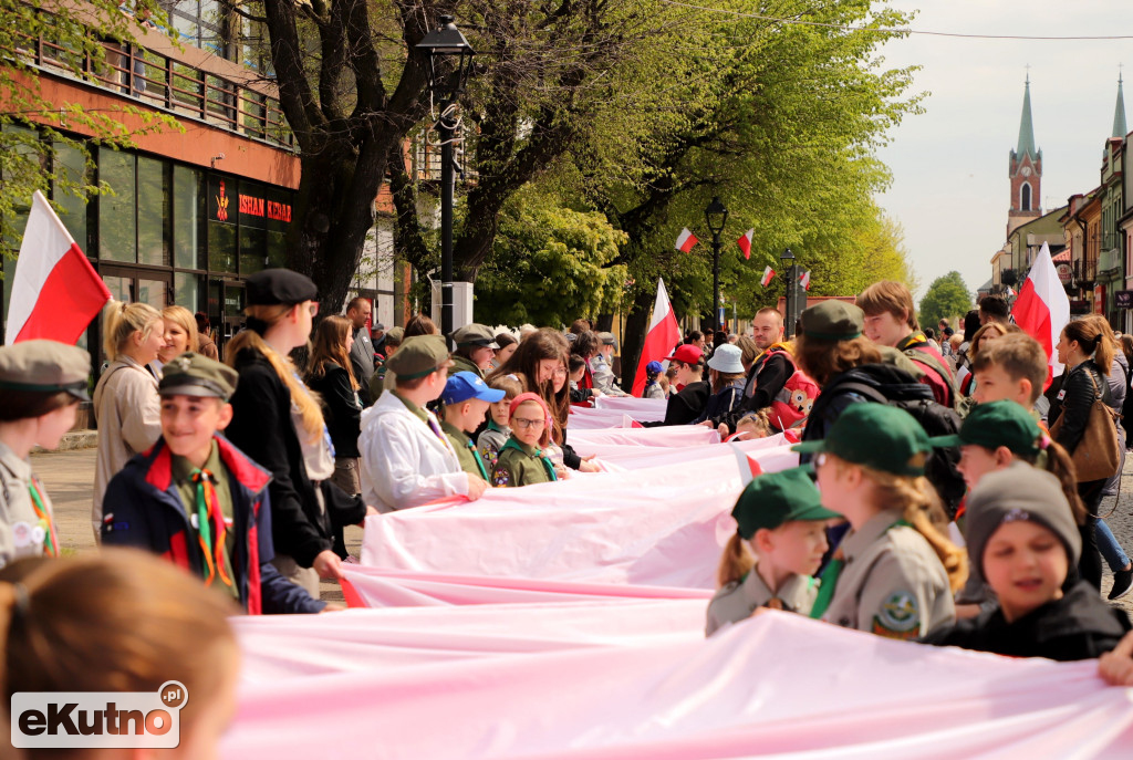 Kutnianie uczcili Dzień Flagi
