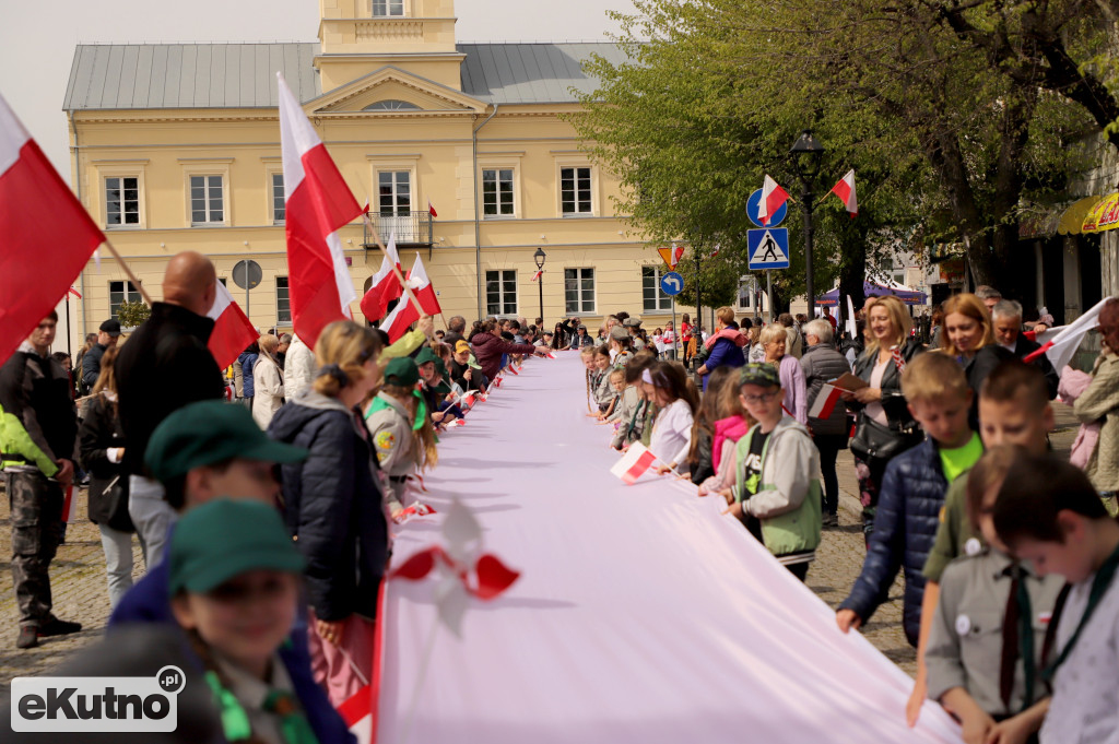 Kutnianie uczcili Dzień Flagi