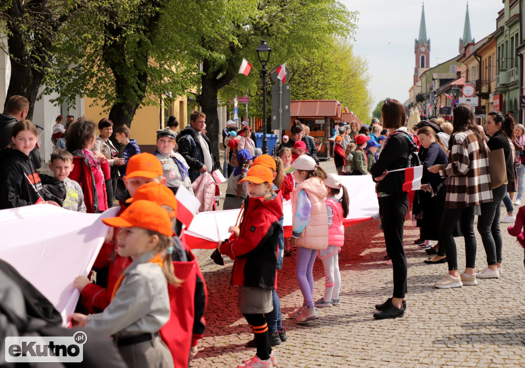Kutnianie uczcili Dzień Flagi