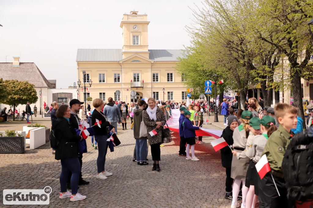 Kutnianie uczcili Dzień Flagi