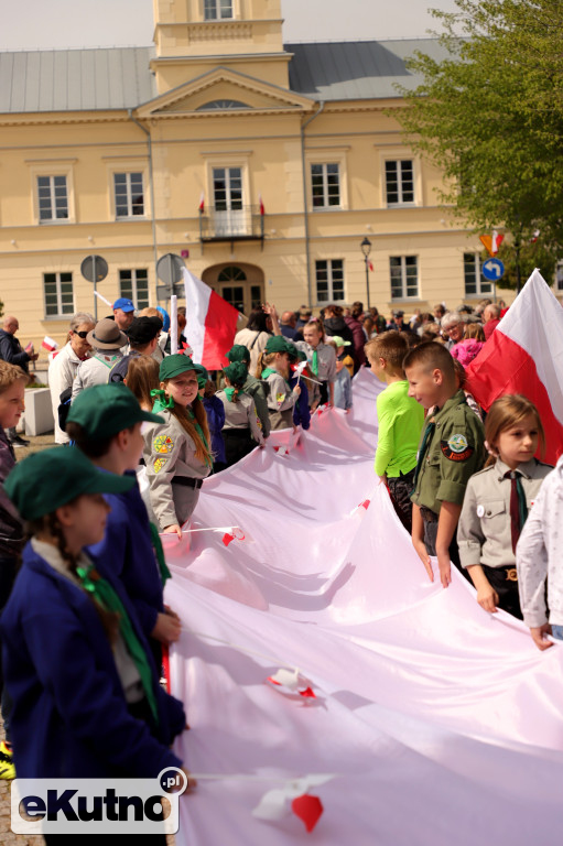 Kutnianie uczcili Dzień Flagi