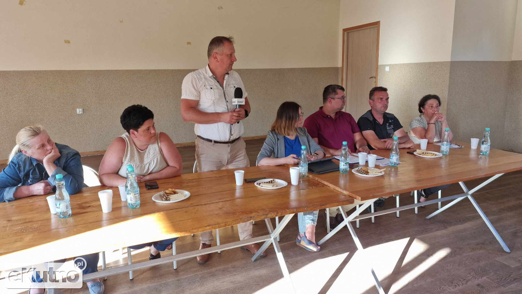 Mieszkańcy Łaniąt mówią NIE
