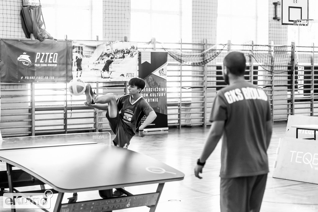 Teqball - finałowy turniej w Strzelcach