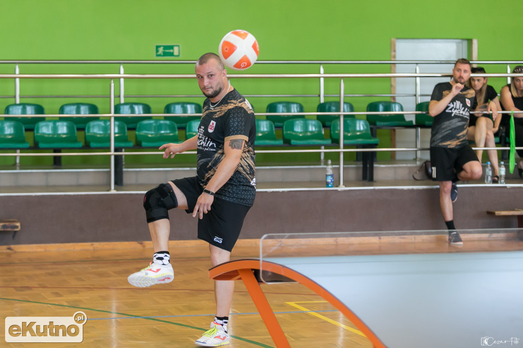 Teqball - finałowy turniej w Strzelcach