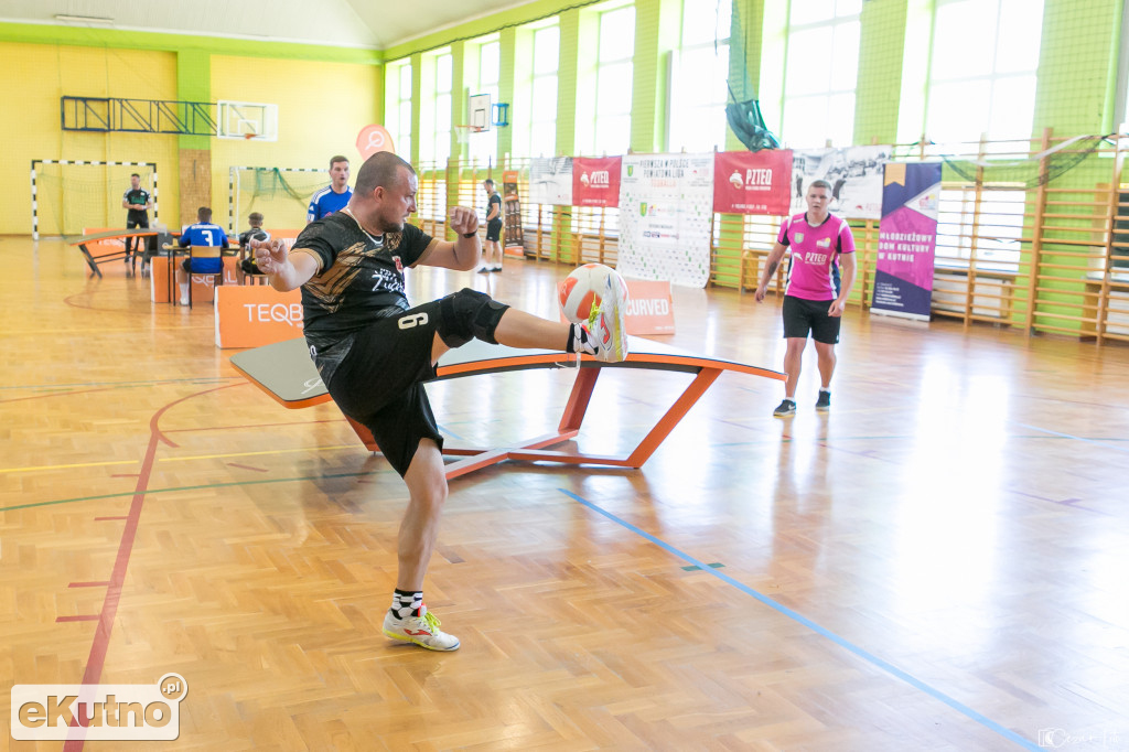 Teqball - finałowy turniej w Strzelcach