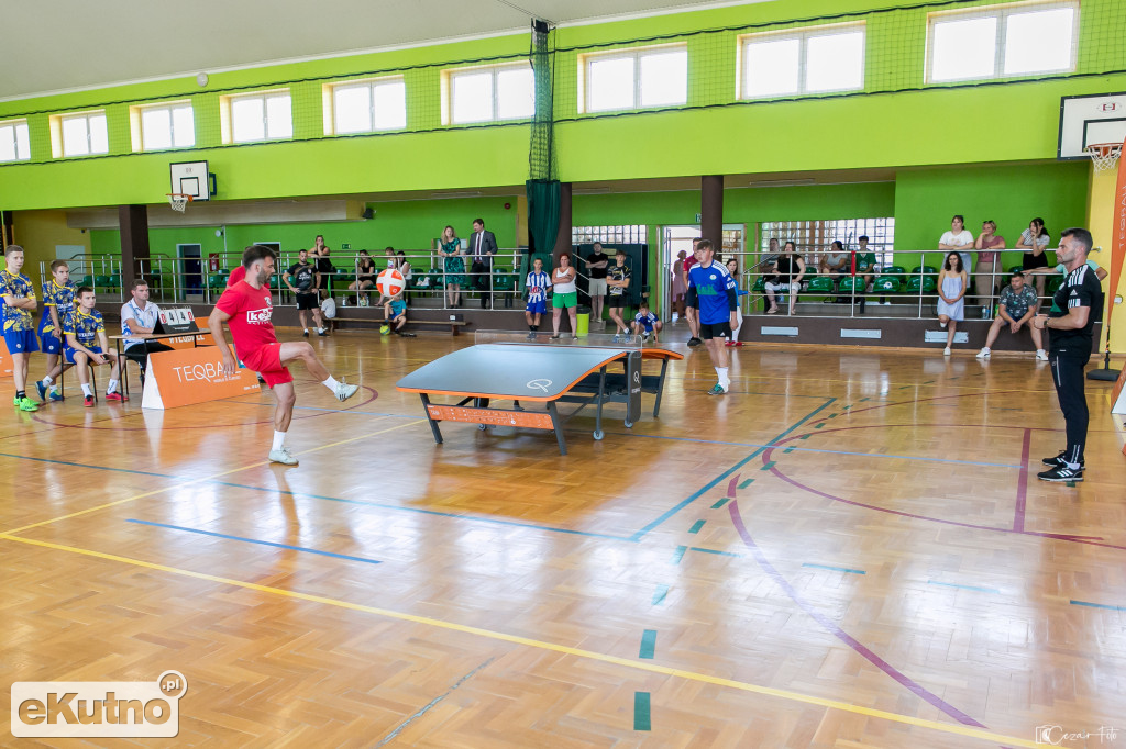 Teqball - finałowy turniej w Strzelcach