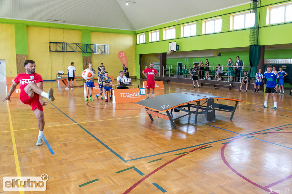Teqball - finałowy turniej w Strzelcach