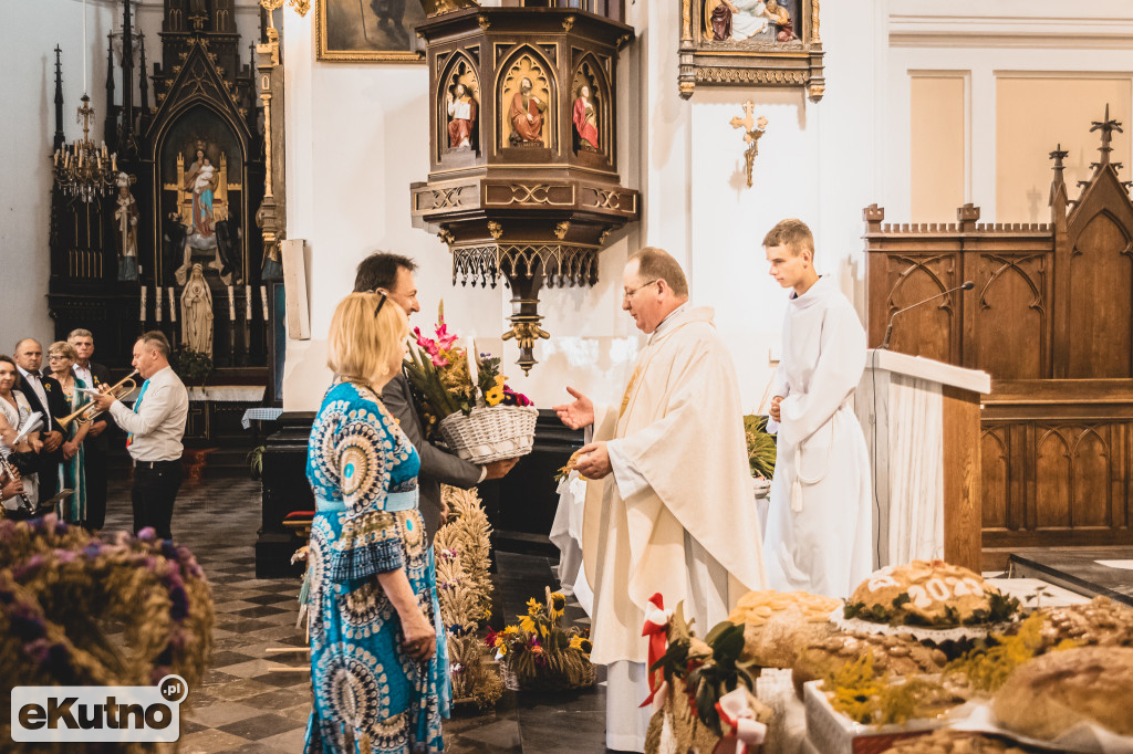 Korowód dożynkowy w Gminie Kutno