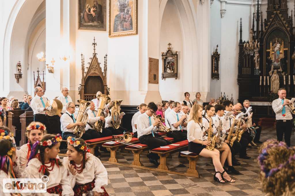 Korowód dożynkowy w Gminie Kutno