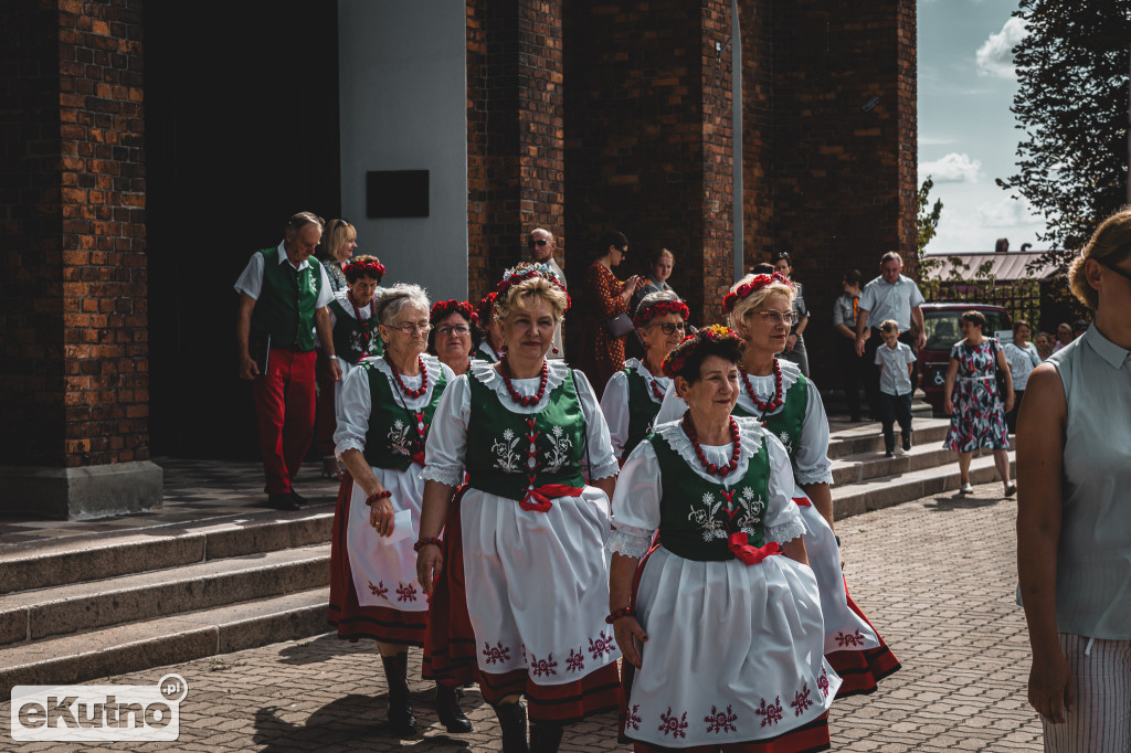 Korowód dożynkowy w Gminie Kutno