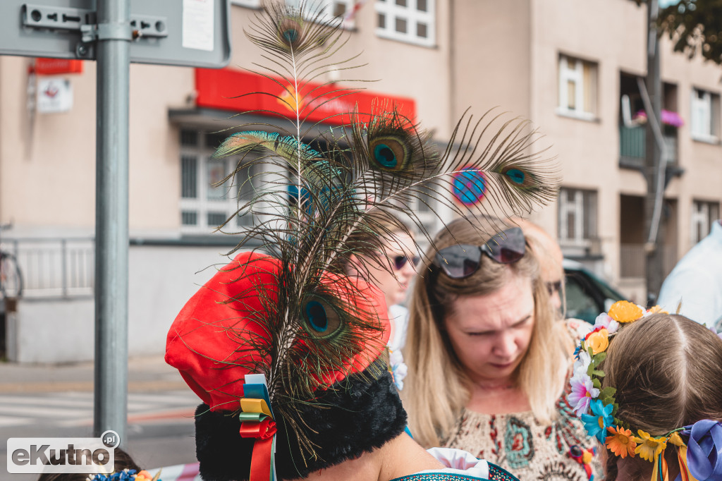 Korowód dożynkowy w Gminie Kutno