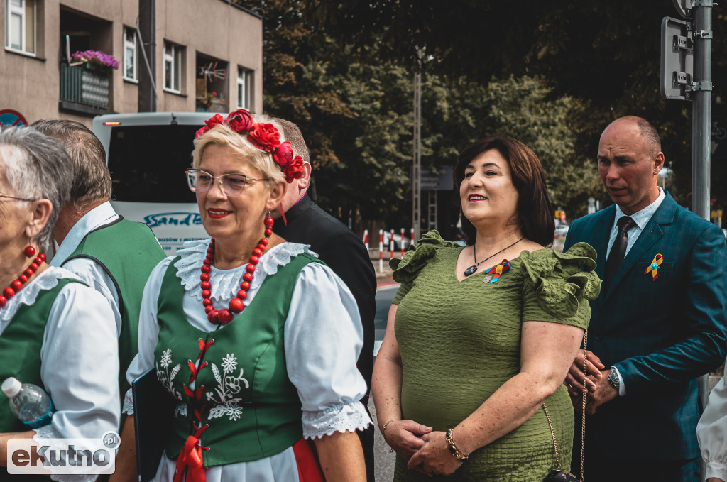 Korowód dożynkowy w Gminie Kutno